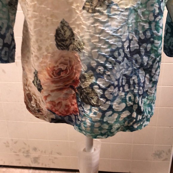 Alfred Dunner Petite Small Multicolor Top - Picture 4 of 6